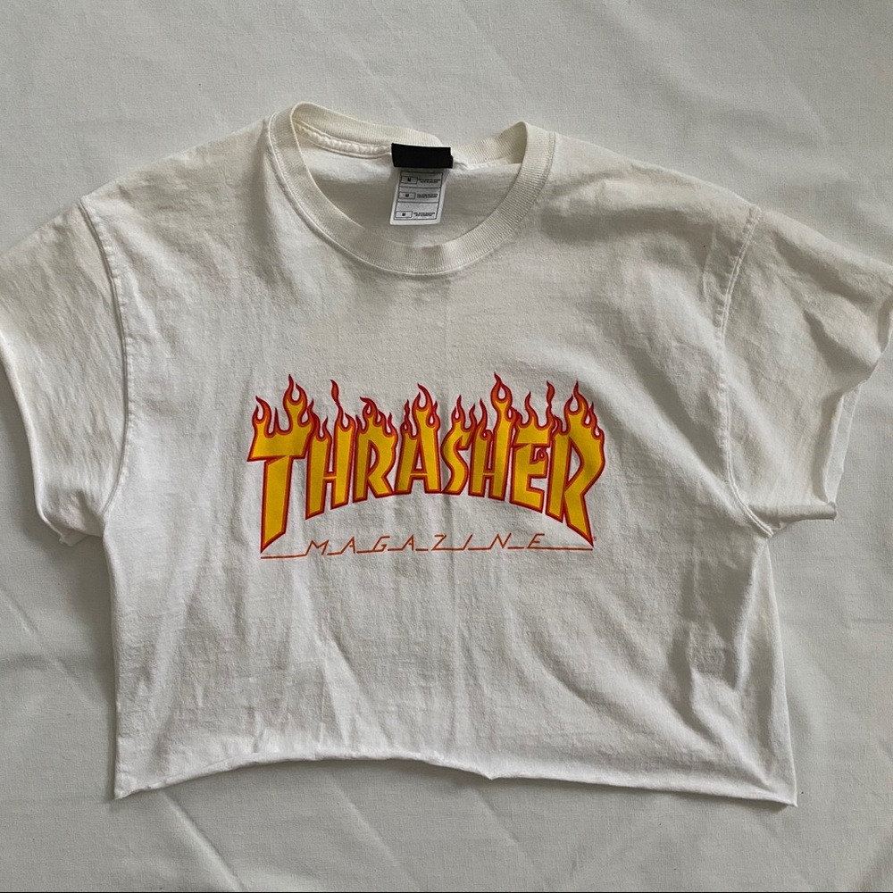 Cropped THRASHER Tee